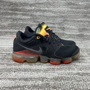 Nike Air Vapormax CS Shoes Youth Size 5 Black Total Crimson Running 917963-009